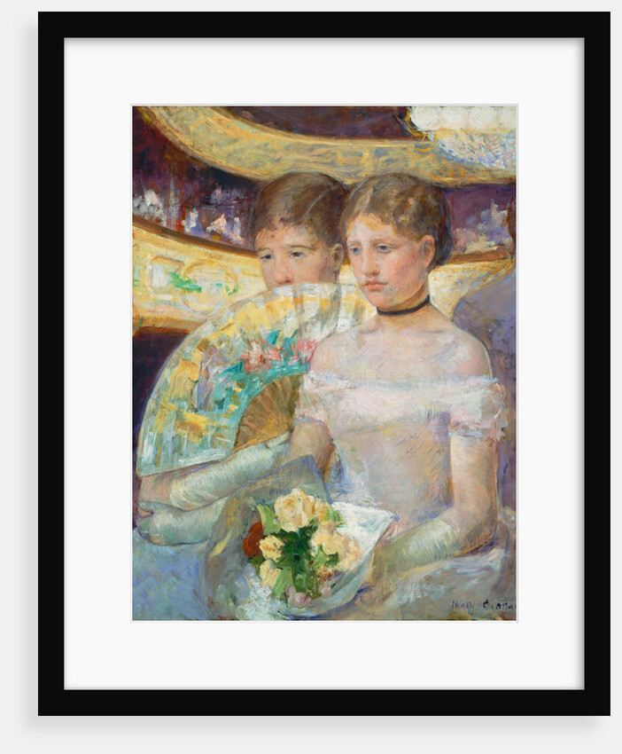 The Loge, 1882 by Mary Stevenson Cassatt