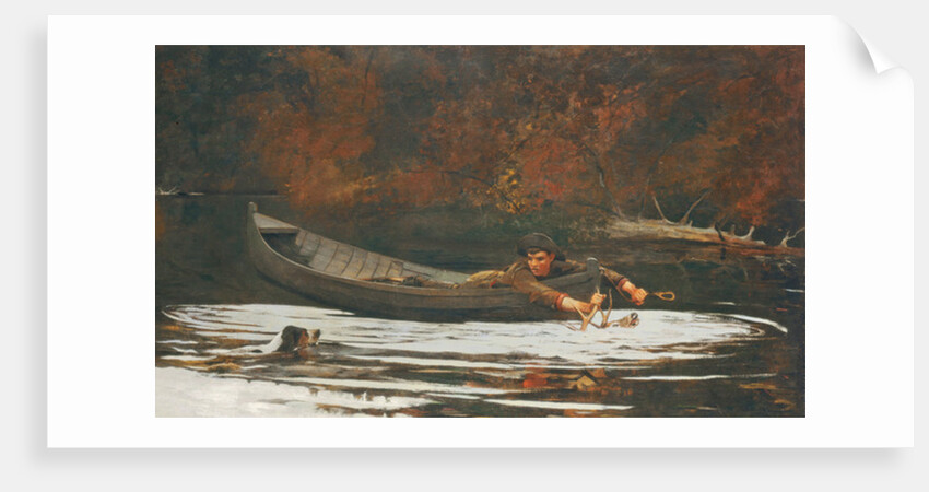 Hound and Hunter, 1892 by Winslow Homer