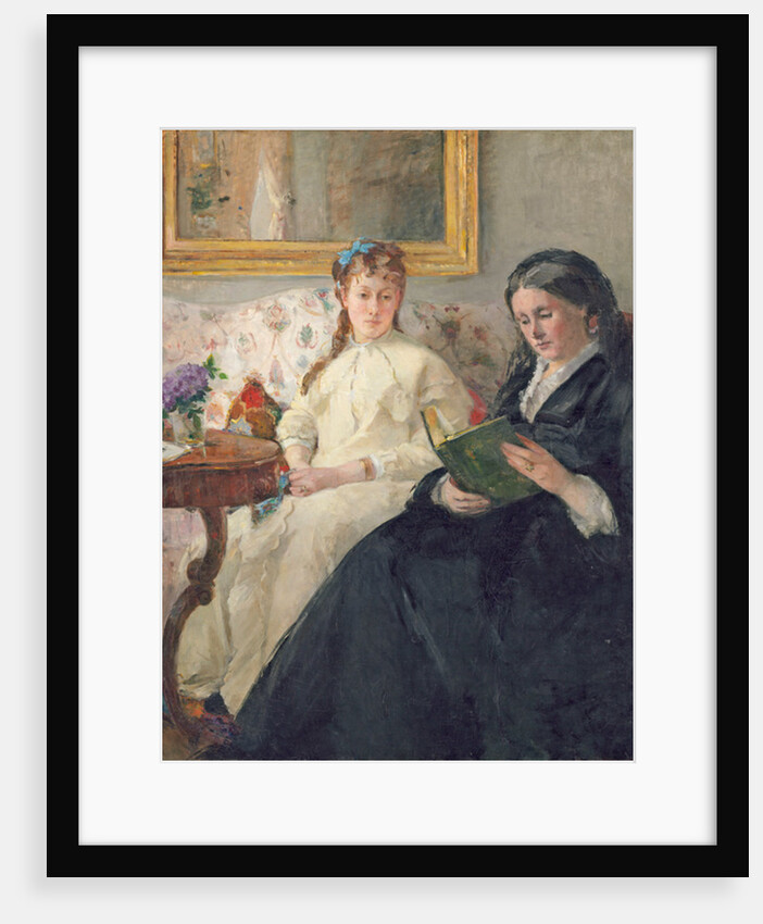 Portrait of the Artist's Mother and Sister, 1869-70 by Berthe Morisot