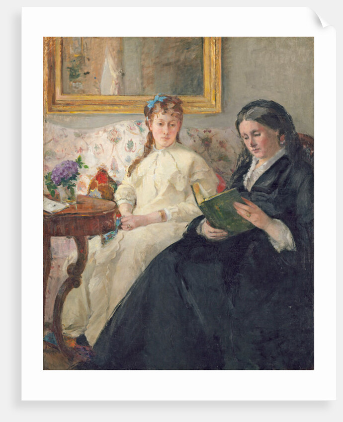 Portrait of the Artist's Mother and Sister, 1869-70 by Berthe Morisot