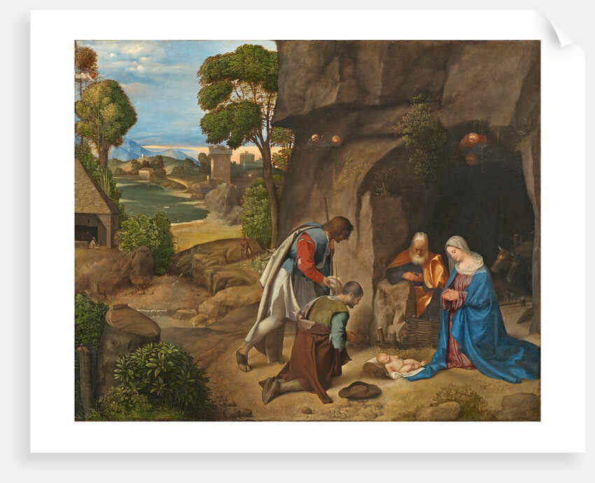 The Adoration of the Shepherds, 1505-10 by (1476/8-1510) Giorgione