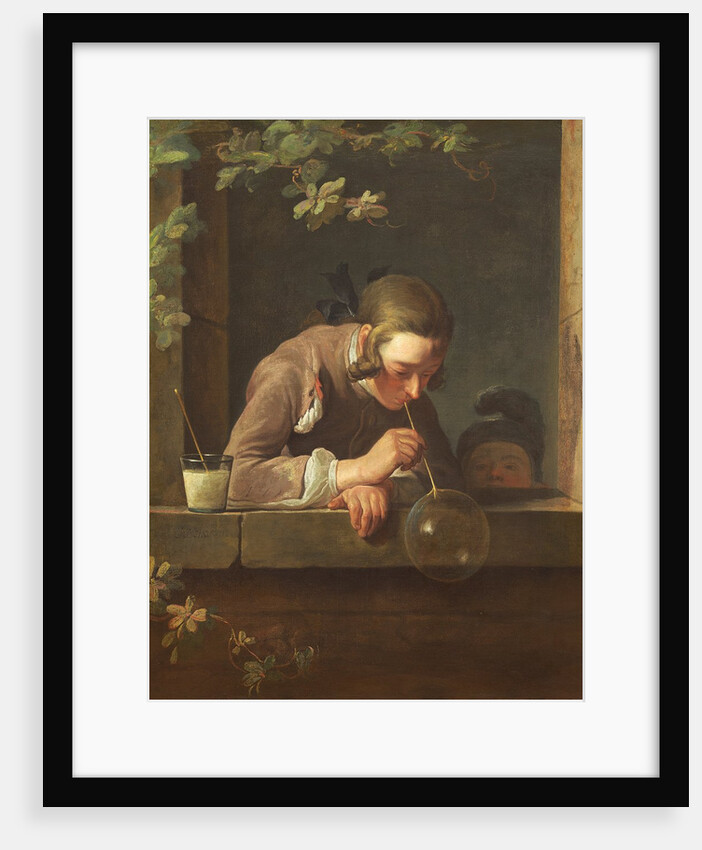 Soap Bubbles, c. 1733- 34 by Jean-Baptiste Simeon Chardin
