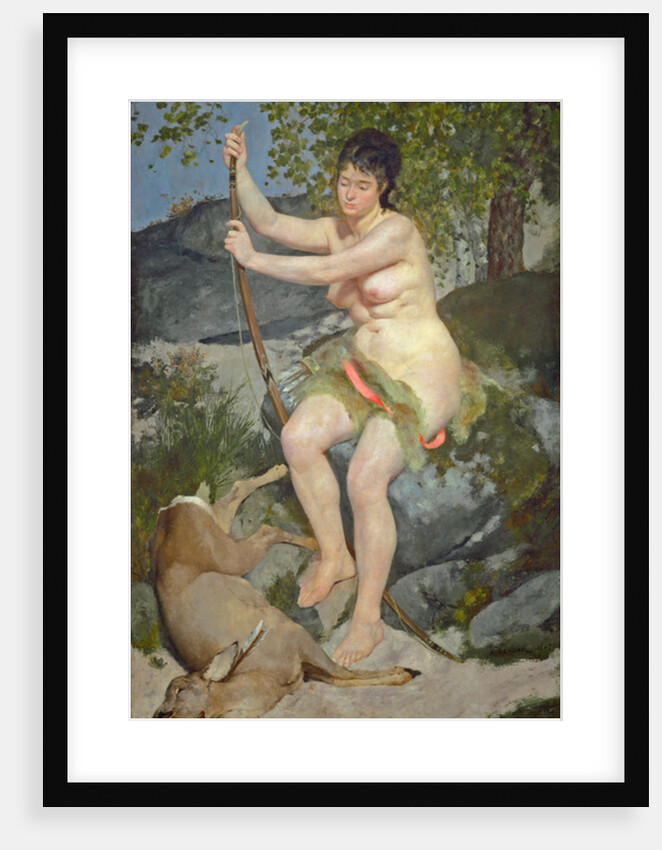 Diana, 1867 by Pierre Auguste Renoir