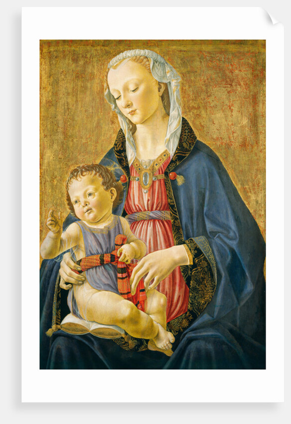 Madonna and Child, c. 1470- 75 by Domenico (1449-94) Ghirlandaio