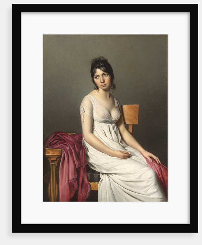 Portrait of a Young Woman in White, c. 1798 by Jacques Louis (circle of) David