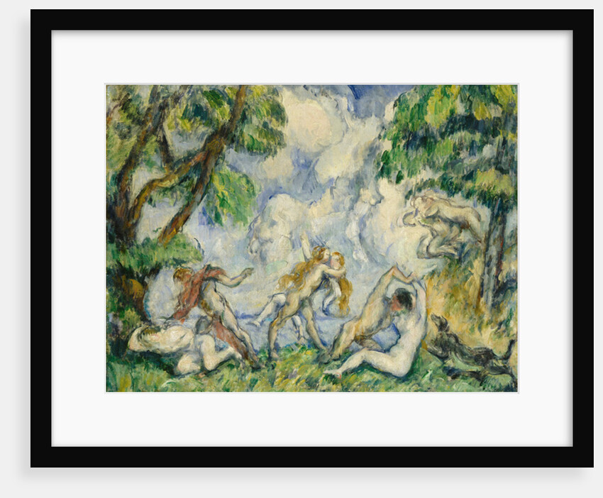 The Battle of Love, c. 1880 by Paul Cezanne