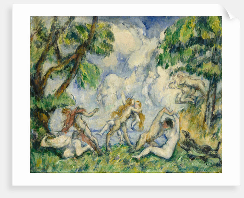 The Battle of Love, c. 1880 by Paul Cezanne