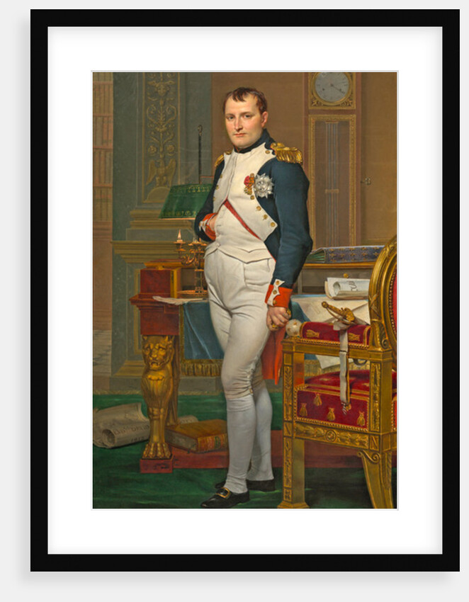 The Emperor Napoleon in His Study at the Tuileries, 1812 by Jacques Louis David