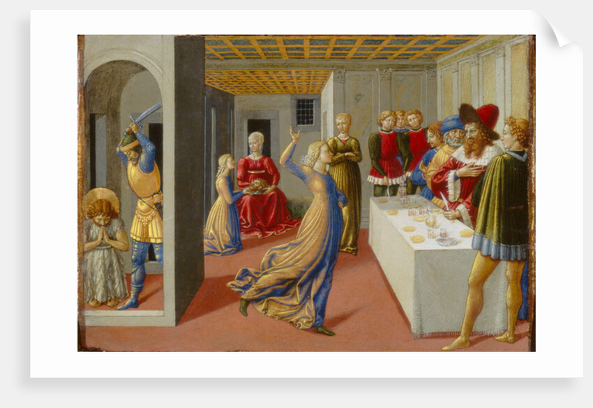The Feast of Herod and the Beheading of Saint John the Baptist, 1461-62 by Benozzo di Lese di Sandro Gozzoli