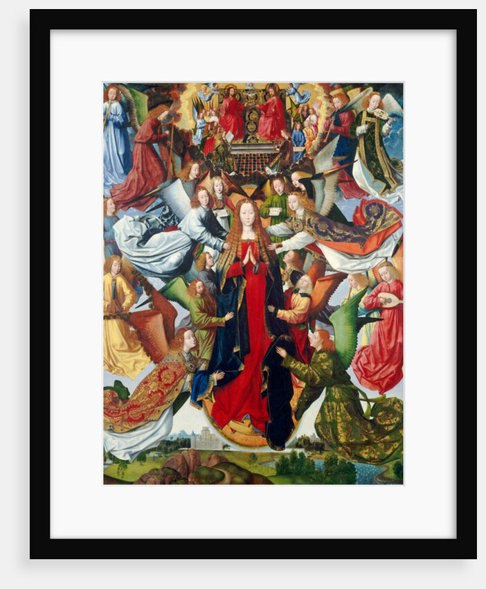 Mary, Queen of Heaven, c. 1485- 1500 by Master of the Legend of St. Lucy