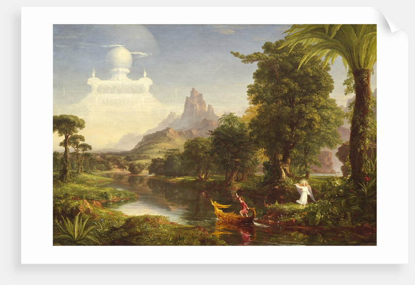 The Voyage of Life: Youth, 1842 by Thomas Cole