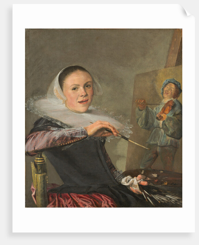 Self-Portrait, c. 1630 by Judith Leyster