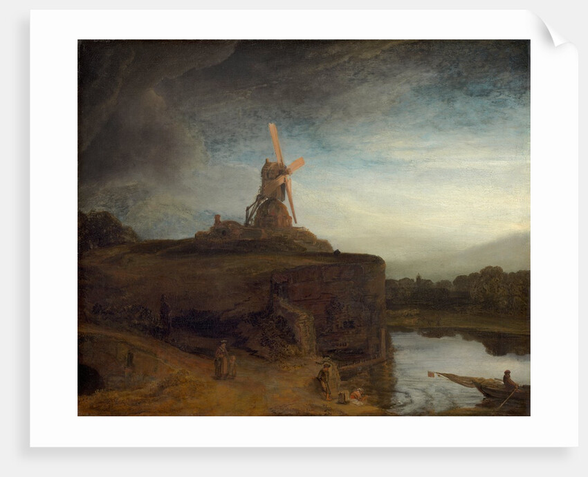 The Mill, 1645- 48 by Rembrandt Harmensz. van Rijn