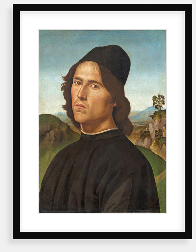 Portrait of Lorenzo di Credi, 1488 by Pietro Perugino