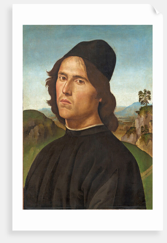 Portrait of Lorenzo di Credi, 1488 by Pietro Perugino