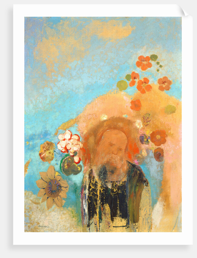 Evocation of Roussel, c. 1912 by Odilon Redon