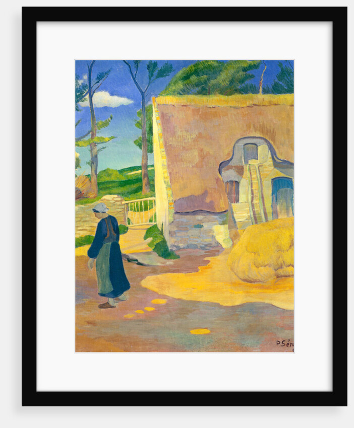 Farmhouse at Le Pouldu, 1890 by Paul Serusier