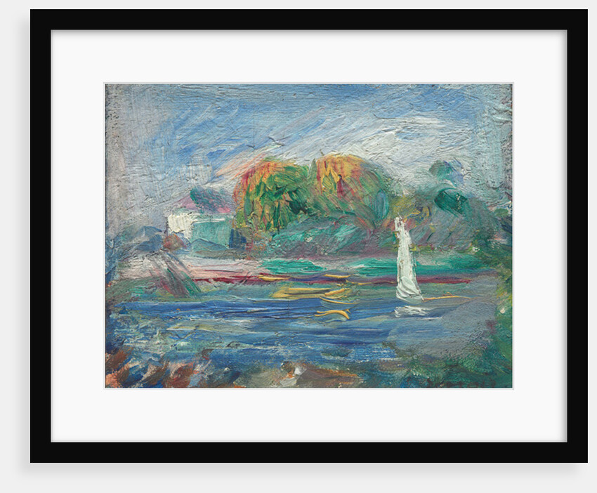 The Blue River, c.1890-1900 by Pierre Auguste Renoir