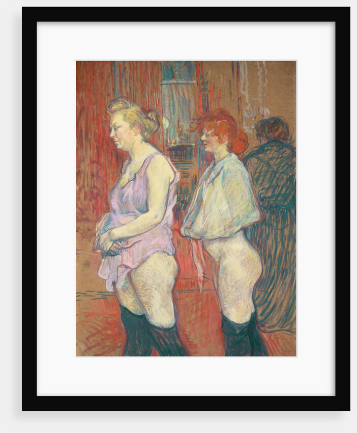 Rue des Moulins, 1894 by Henri de Toulouse-Lautrec