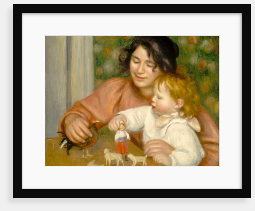 Child with Toys, Gabrielle and the Artist's son, Jean, 1895-96 by Pierre Auguste Renoir