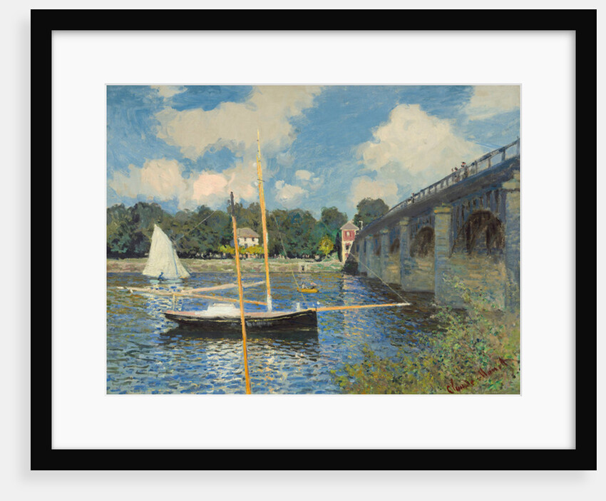 The Bridge at Argenteuil, 1874 by Claude Monet