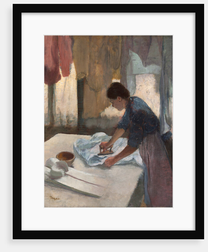 Woman Ironing, c.1876-87 by Edgar Degas
