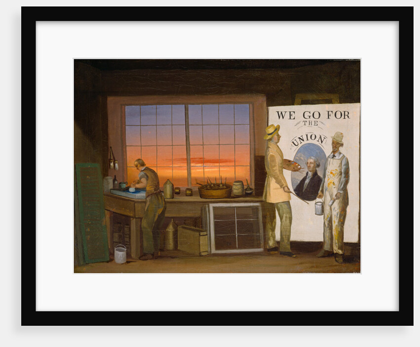 We Go for the Union, c.1840-1850 by American School