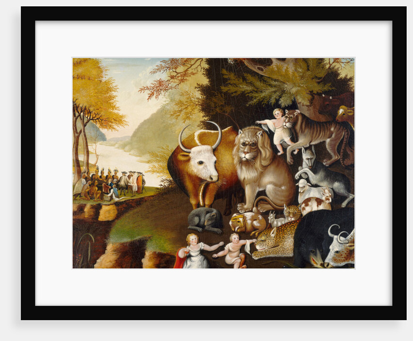 Peaceable Kingdom, c.1834 by Edward Hicks
