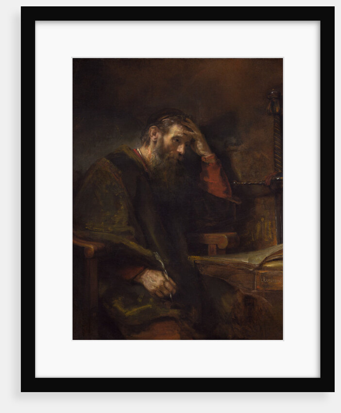 The Apostle Paul, c.1657 by Rembrandt Harmensz. van Rijn