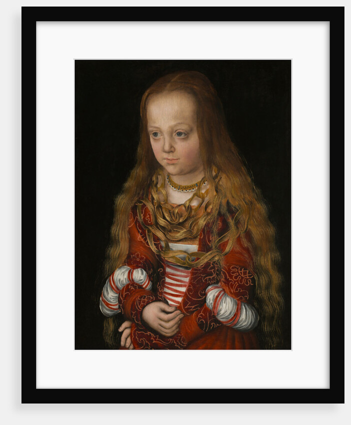 A Princess of Saxony, c.1517 by Lucas the Elder Cranach