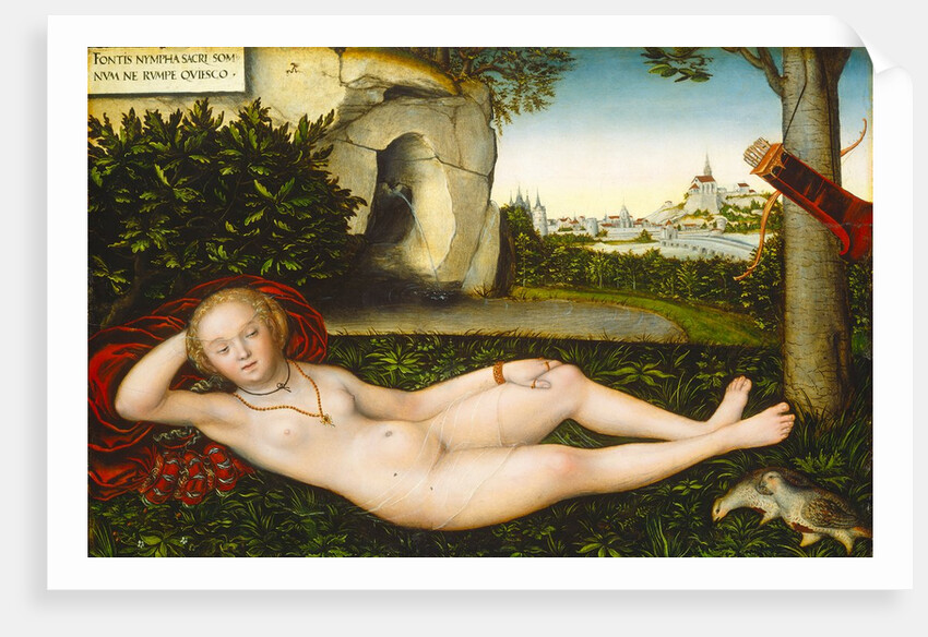 The Nymph of the Spring, after 1537 by Lucas the Elder Cranach