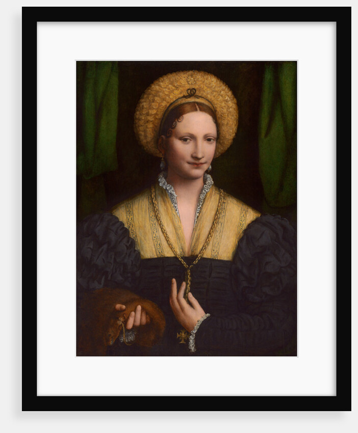 Portrait of a lady, 1520-1525 by Bernardino Luini