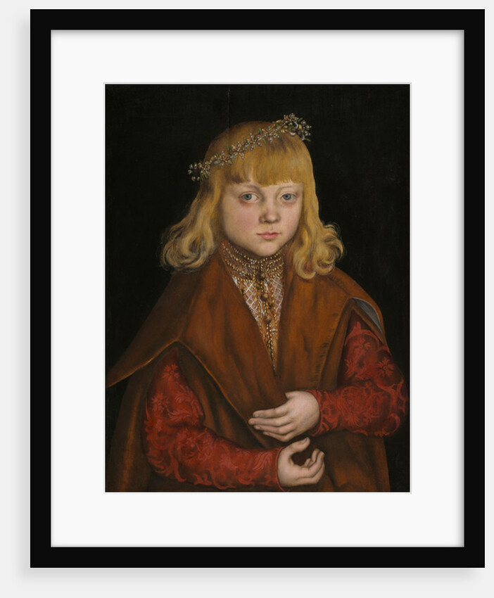 A Prince of Saxony, c.1517 by Lucas the Elder Cranach