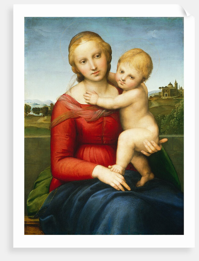 The Small Cowper Madonna, c.1505 by Raphael (1483-1520)