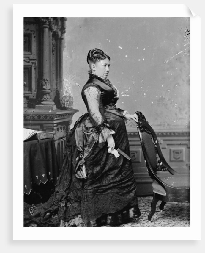 Mrs. U.S. Grant, 1870-80 by American Photographer