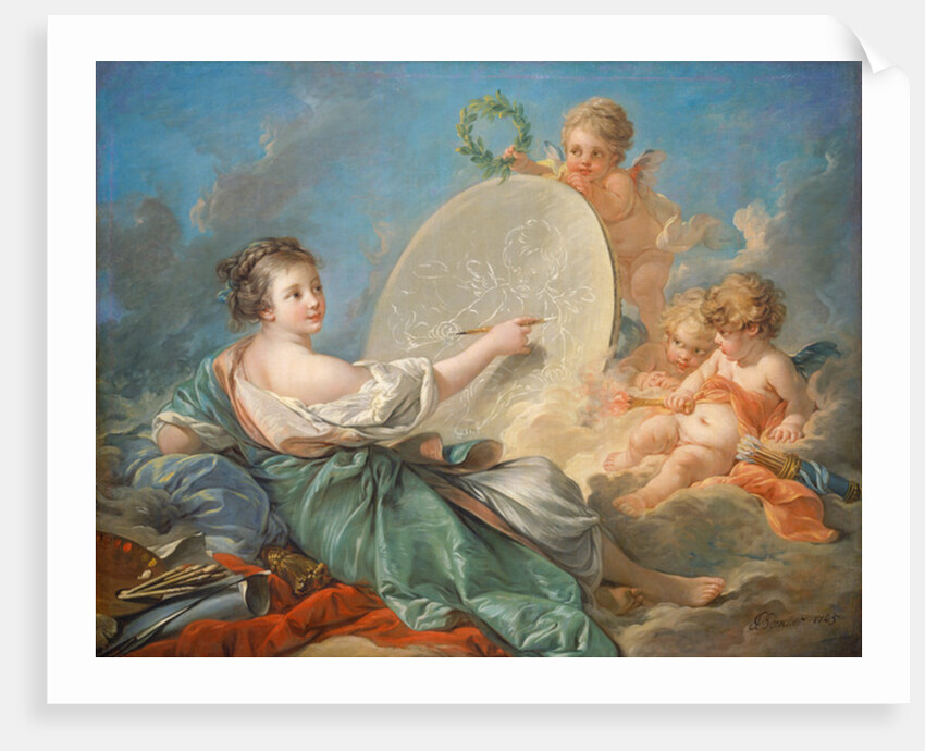 Allegory of Painting, 1765 by Francois Boucher