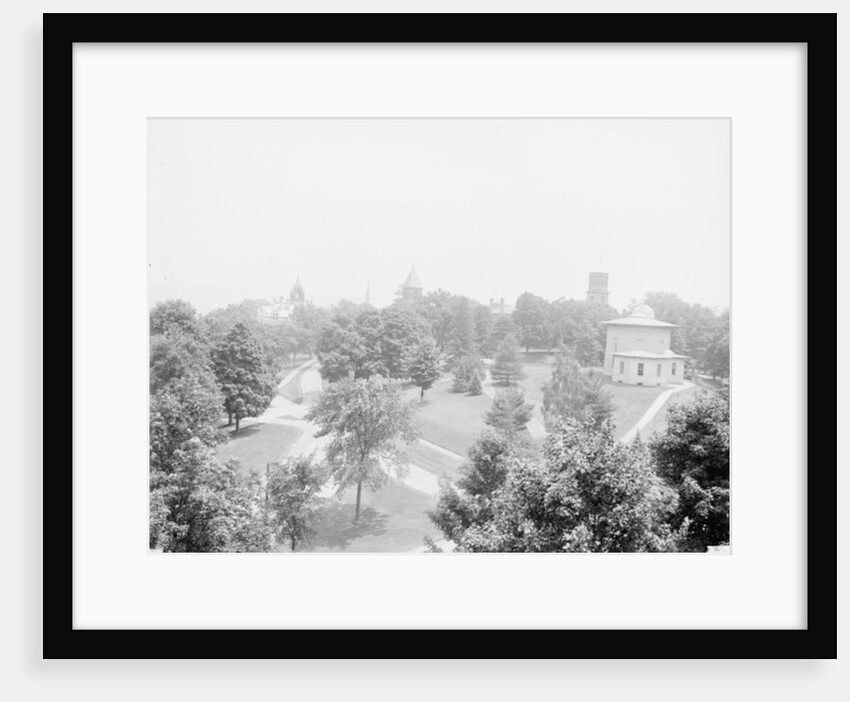 The Campus, Amherst College, 1900-06 by Detroit Publishing Co.