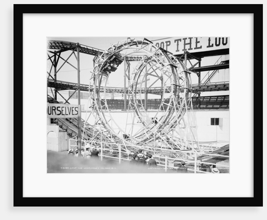Loop the Loop, Coney Island, New York, c.1903 by Detroit Publishing Co.