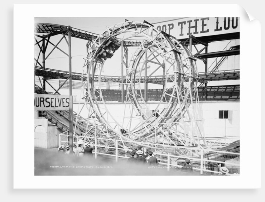 Loop the Loop, Coney Island, New York, c.1903 by Detroit Publishing Co.