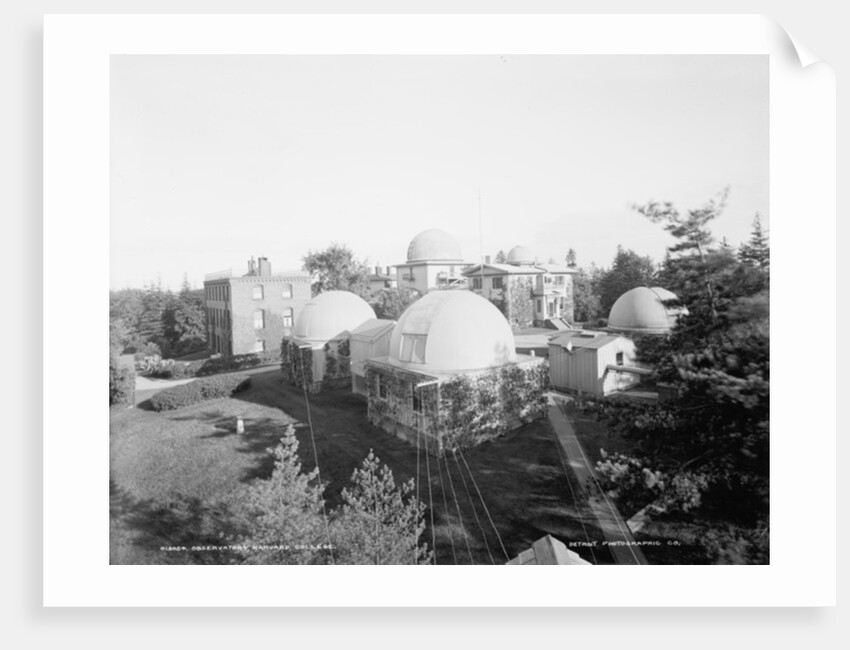 Observatory, Harvard College, c.1900 by Detroit Publishing Co.
