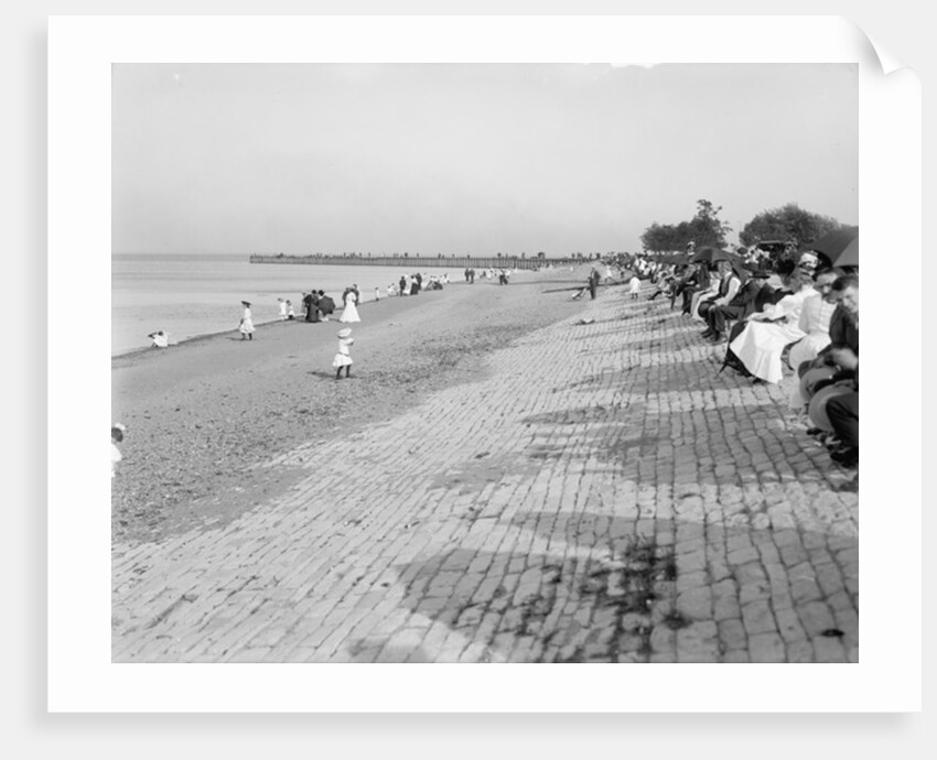 In front of the German Building., Jackson Park, Chicago, c.1900 by Detroit Publishing Co.