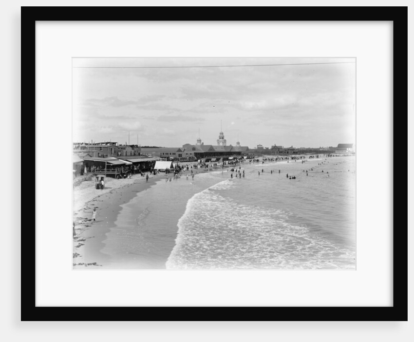 Narragansett Beach and Pier, Rhode Island, c.1899 by Detroit Publishing Co.