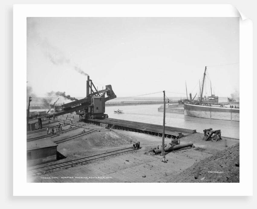 Coal dumping machine, Ashtabula, Ohio by Anonymous