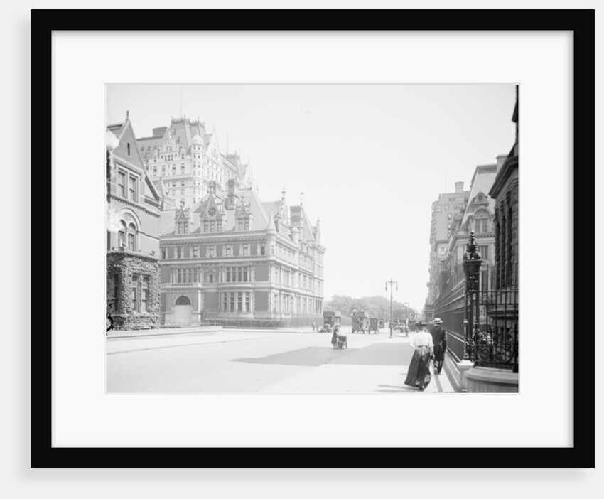New York, N.Y., Vanderbilt House, Plaza Hotel, and entrance to Central Park by Anonymous