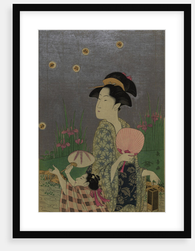 Fireflies, 1793 by Choki Eishusai