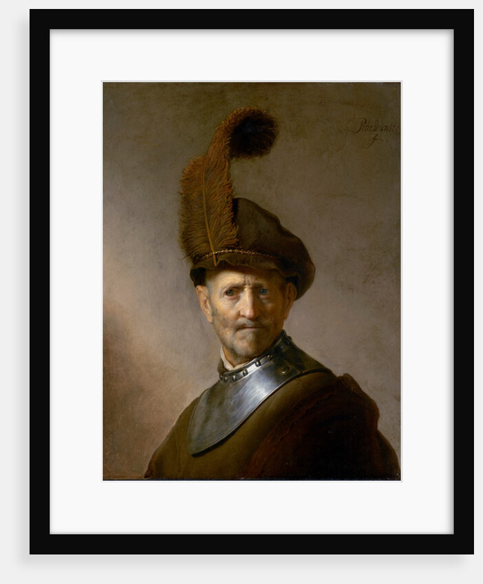 An Old Man in Military Costume, c.1630 by Rembrandt Harmensz. van Rijn