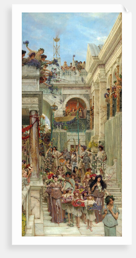 Spring, 1894 by Lawrence Alma-Tadema