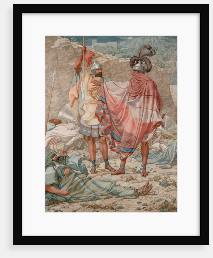 Mercy: David Spareth Saul's Life, 1854 by Richard Dadd