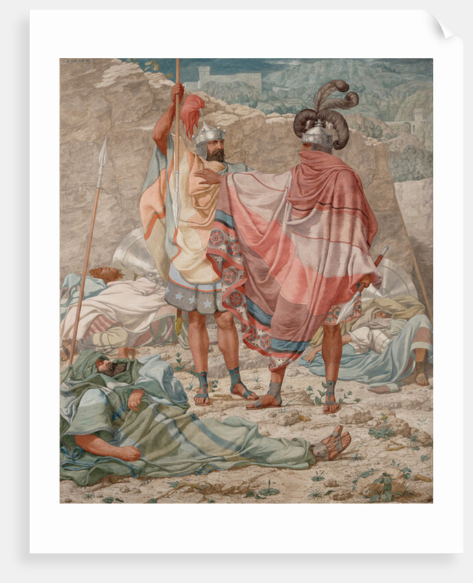 Mercy: David Spareth Saul's Life, 1854 by Richard Dadd