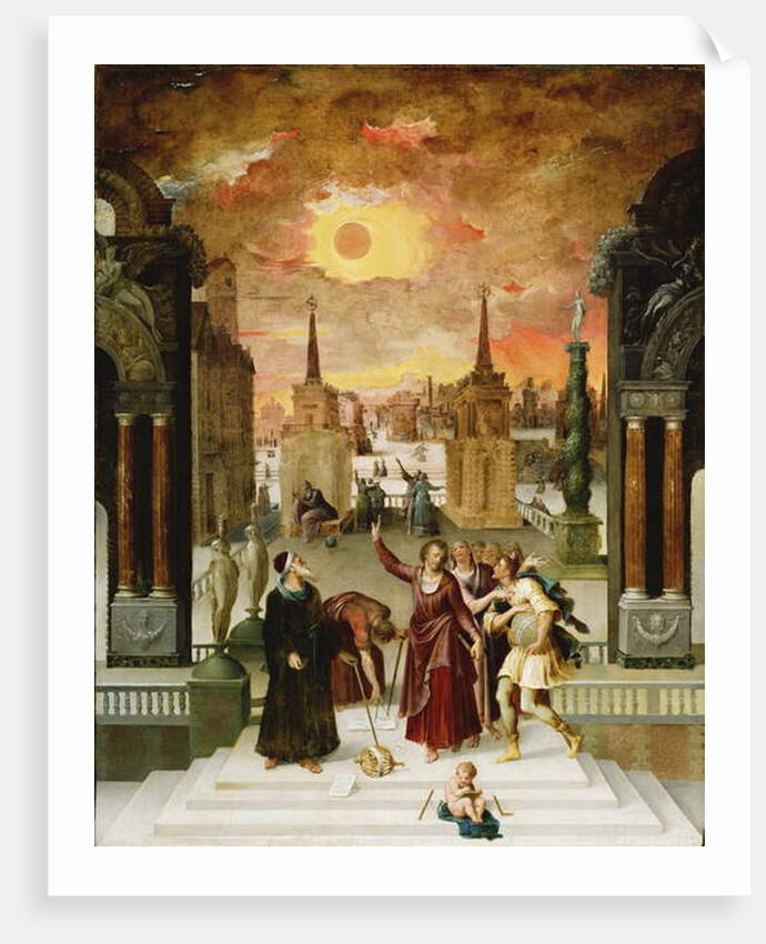 Dionysius the Areopagite Converting the Pagan Philosophers, 1570s by Antoine Caron